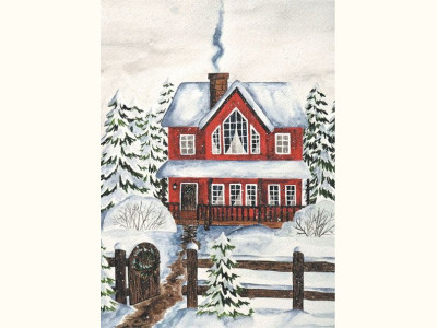 Зимний дом / Winter house