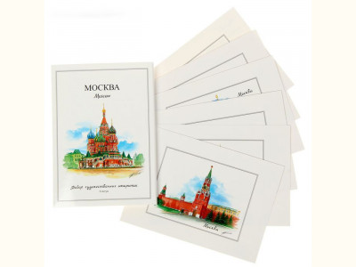 Набор открыток Москва